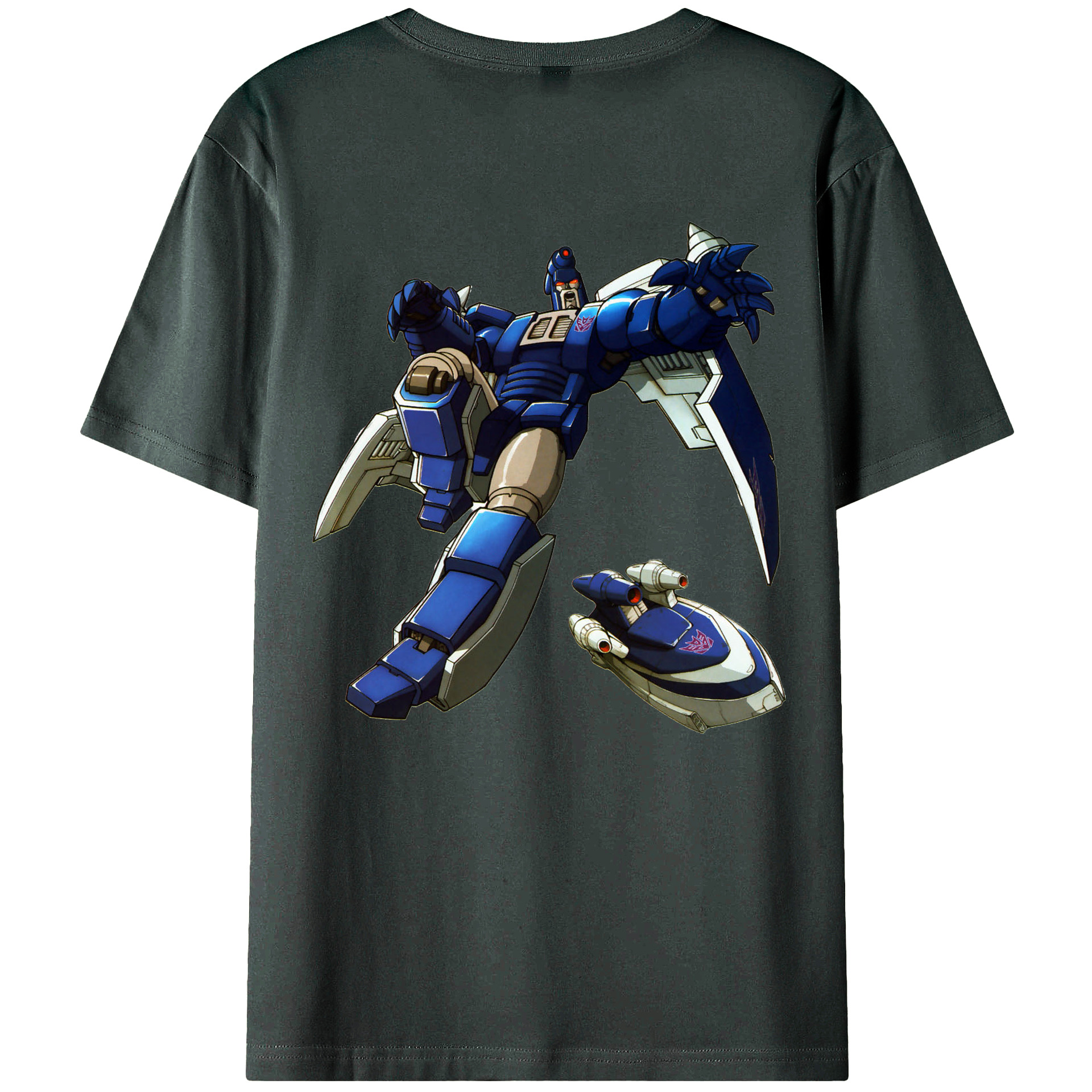 （画像用）  綿100％ メンズ半袖Tシャツ（バックプリント） 通気性